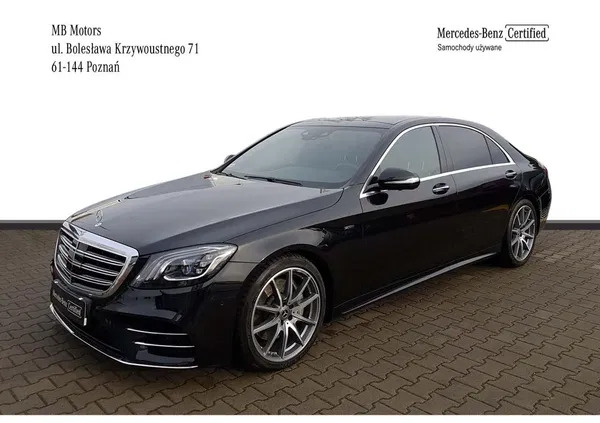 wielkopolskie Mercedes-Benz Klasa S cena 299900 przebieg: 122200, rok produkcji 2019 z Piechowice